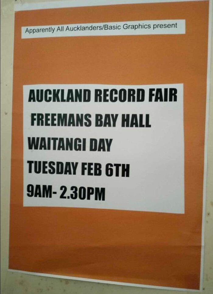 Auckland Record Fair