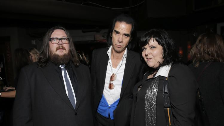 Iain and Jane with Nick Cave