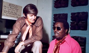 Rick Hall with Clarence Carter