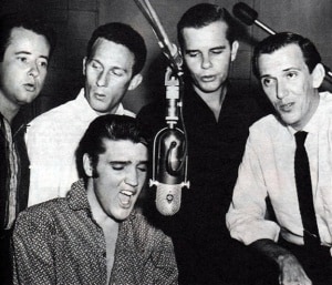 The Jordanaires with Elvis Presley